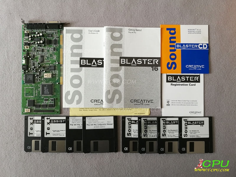 Creative创新 Sound Blaster 16 Value PnP CT2950 BOX