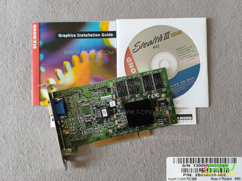 Diamond Stealth III S540 Savage4 PRO+ PCI JP BOX