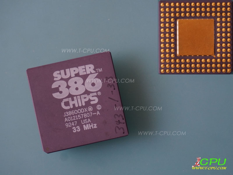CHIPS SUPER 386 J38600DX 33MHz