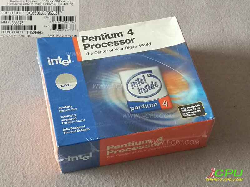 Intel BX80528JK1.70G SL5TP NIB