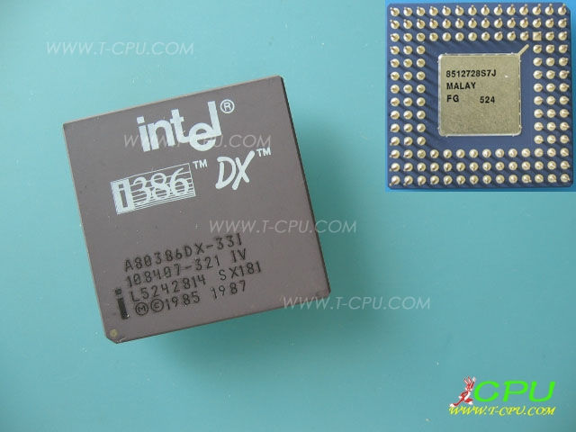 Intel A80386DX-33I SX181 MALAY