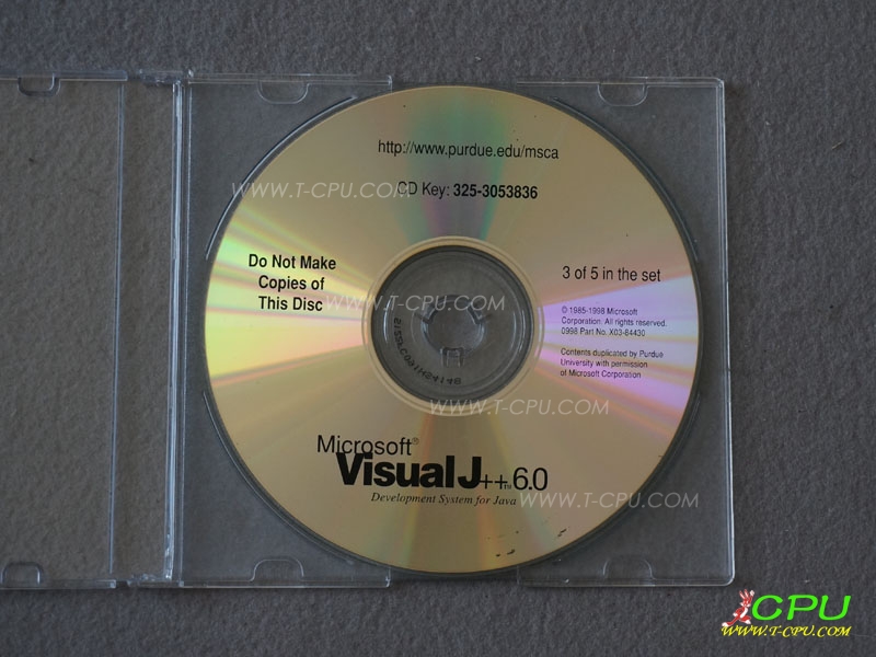 Microsoft Visual Studio 3 VisualJ++ 6.0