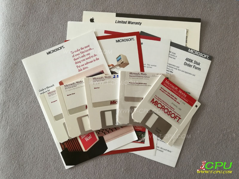 Microsoft Works for Macintosh 1.0 BOX