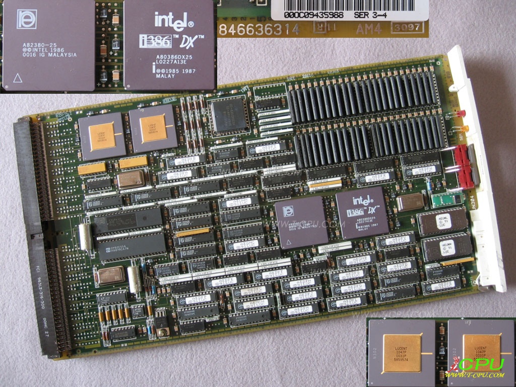 Military 80386 board