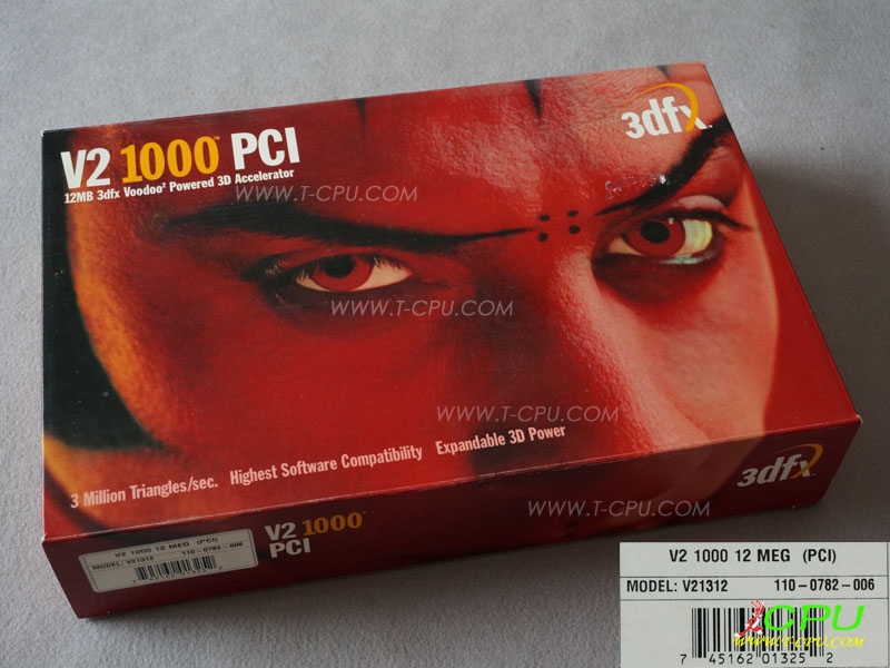 3DFX VOODOO2 1000 PCI BOX