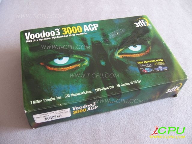 3DFX Voodoo3 3000 AGP BOX