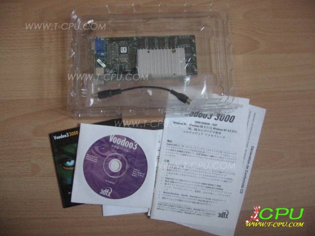 3DFX Voodoo3 3000 AGP JP BOX