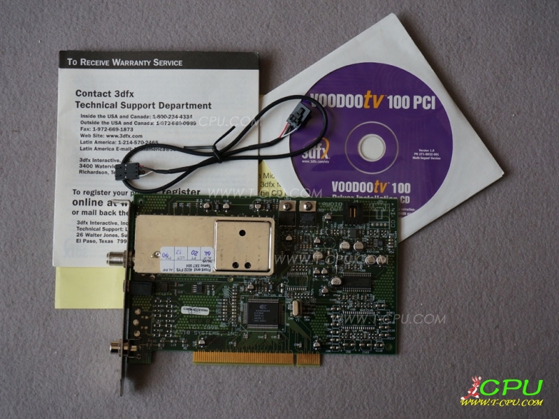 3DFX VooDoo tv 100 pci