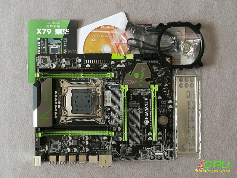 华南金牌 X79豪华大板 BOX OUT