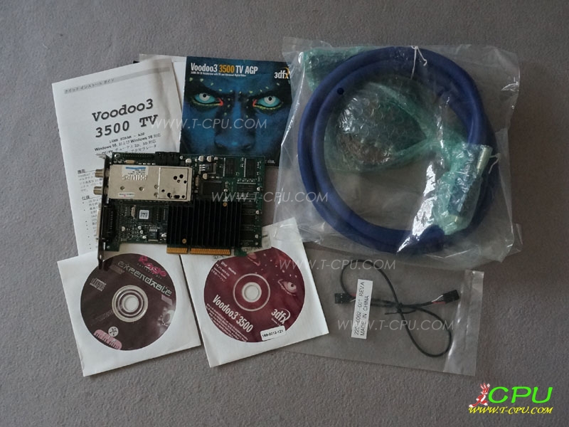 3DFX VOODOO3 3500 TV AGP BOX