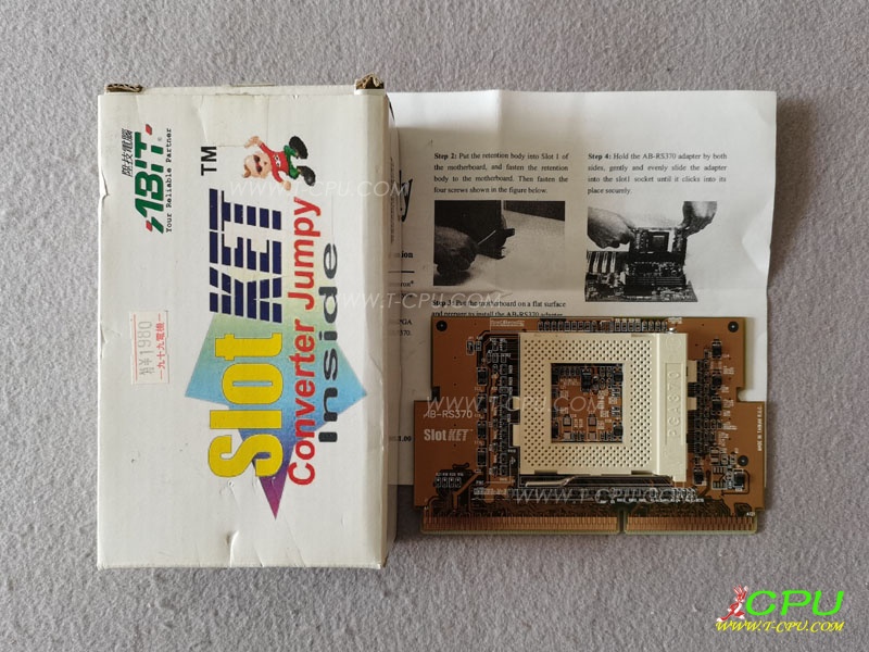 ABIT升技 AB-RS370 Slot KET BOX