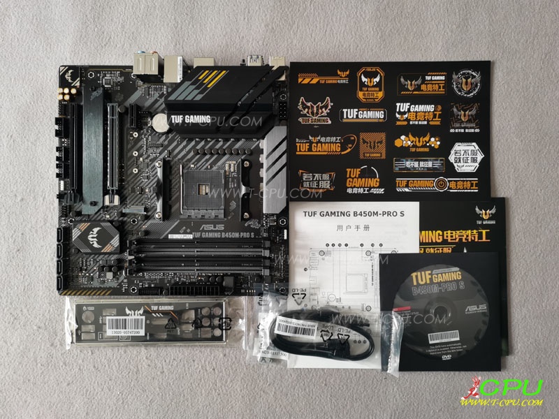 ASUS华硕 TUF B450M-PRO S 重炮手 NIB1