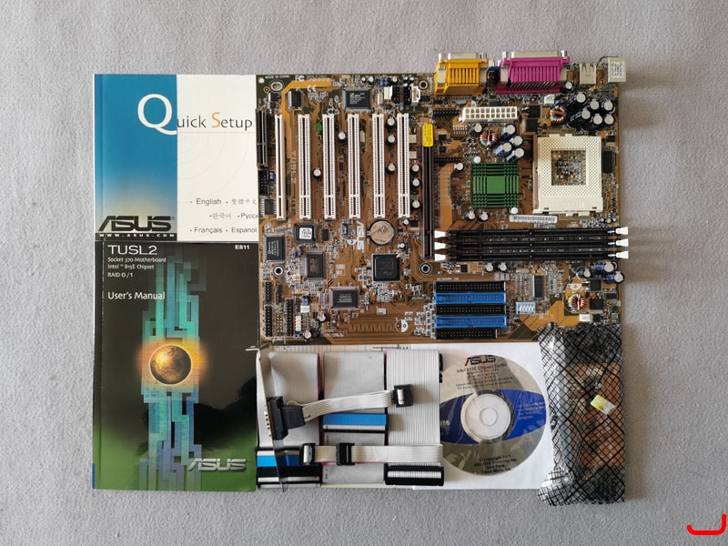 ASUS华硕 TUSL2/533/PA/6P1C-U BOX