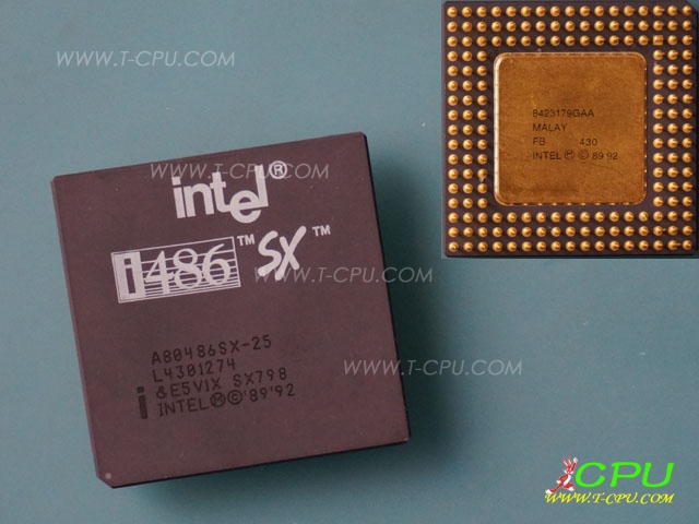 Intel A80486SX-25 SX798 MALAY