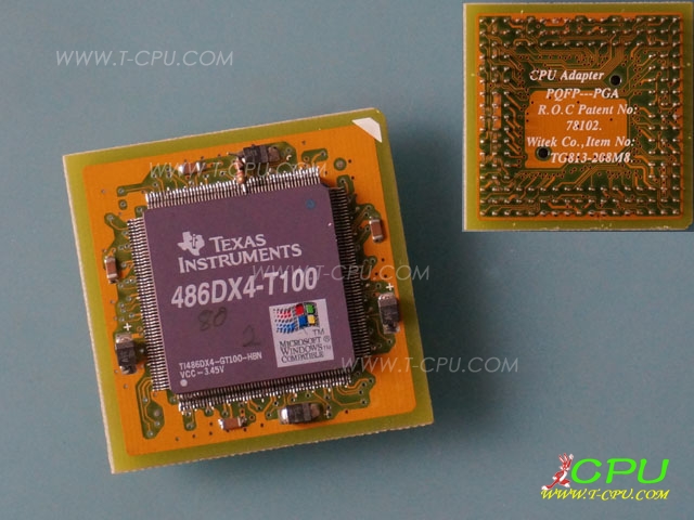 TI 486DX4-T100 PQFP