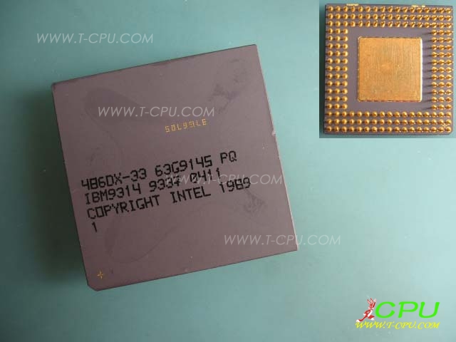 IBM486DX-33 63G9145 no logos