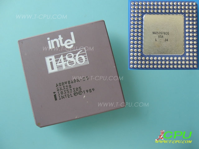 Intel A80486DX-25 SX328 USA