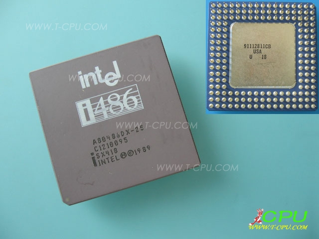 Intel A80486DX-25 SX418 USA