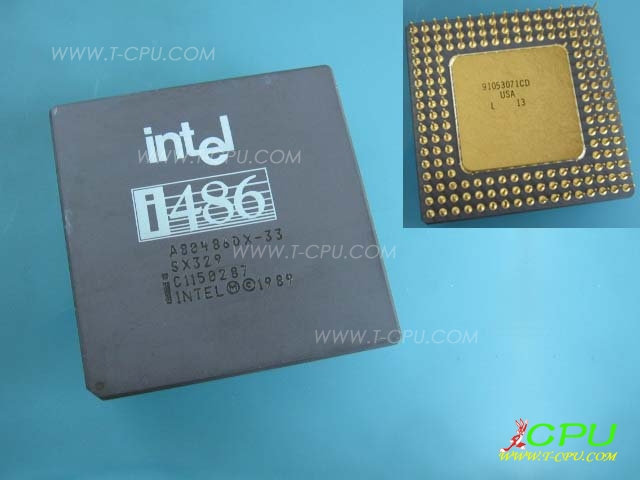 Intel A80486DX-33 SX329 USA