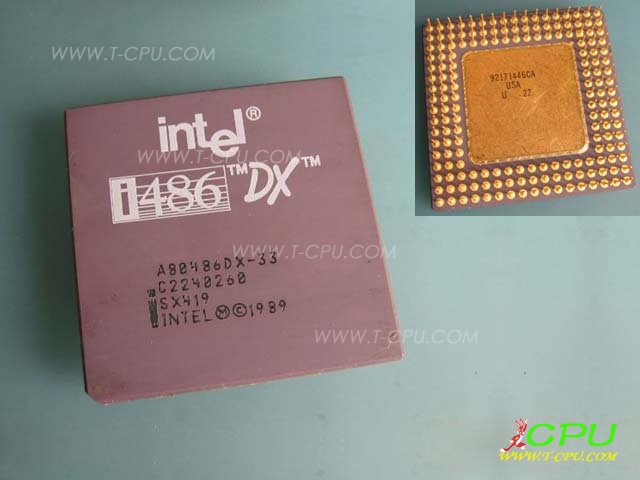 Intel A80486DX-33 SX419 USA