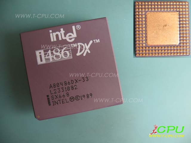 Intel A80486DX-33 SX668