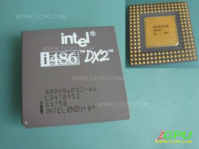 Intel A80486DX2-66 SX750 MALAY