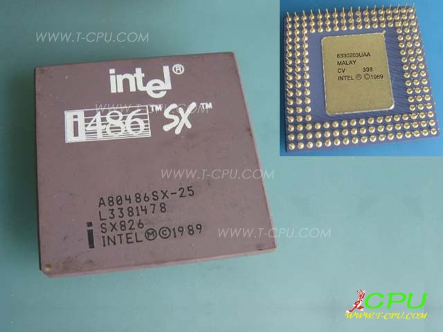 Intel A80486SX-25 SX826 MALAY