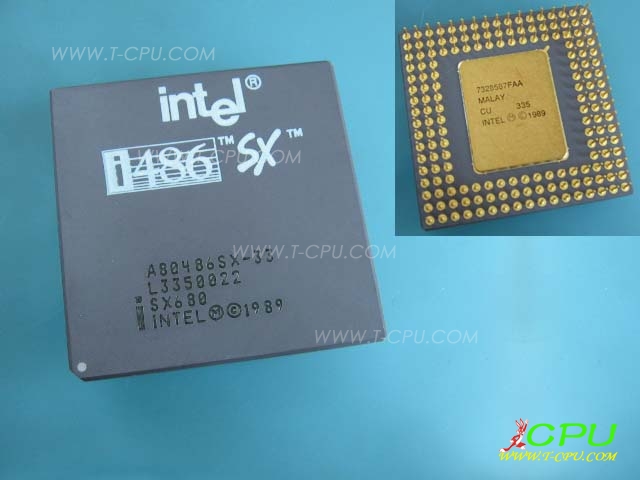Intel A80486SX-33 SX680 MALAY