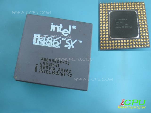 Intel A80486SX-33 SX902 MALAY