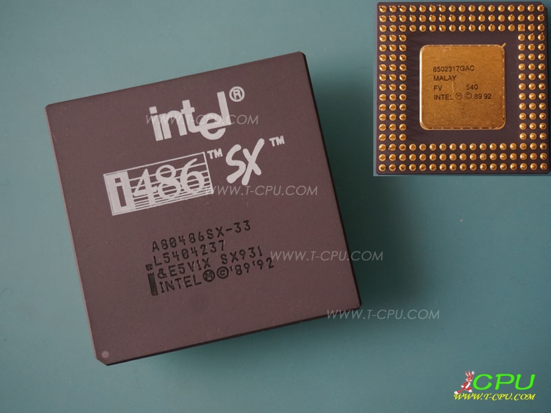 Intel A80486SX-33 SX931 MALAY
