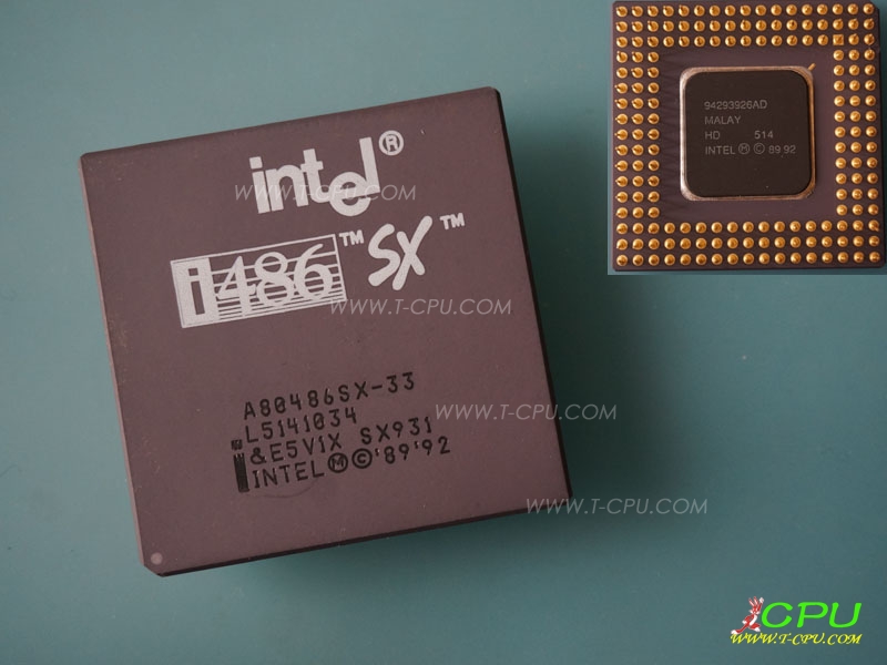Intel A80486SX-33 SX931 MALAY1