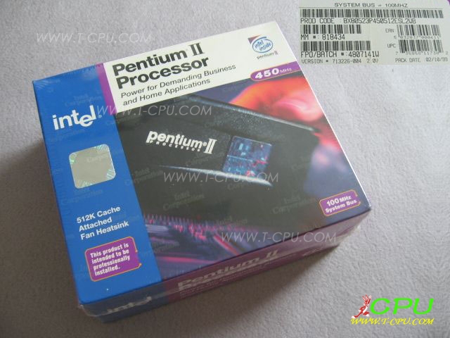 Intel BX80523P450512E SL2WB NIB