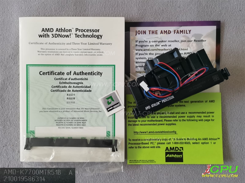 AMD Athlon 700MHz BOX