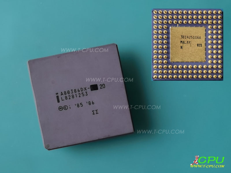 Intel A80386DX- 20 MALAY