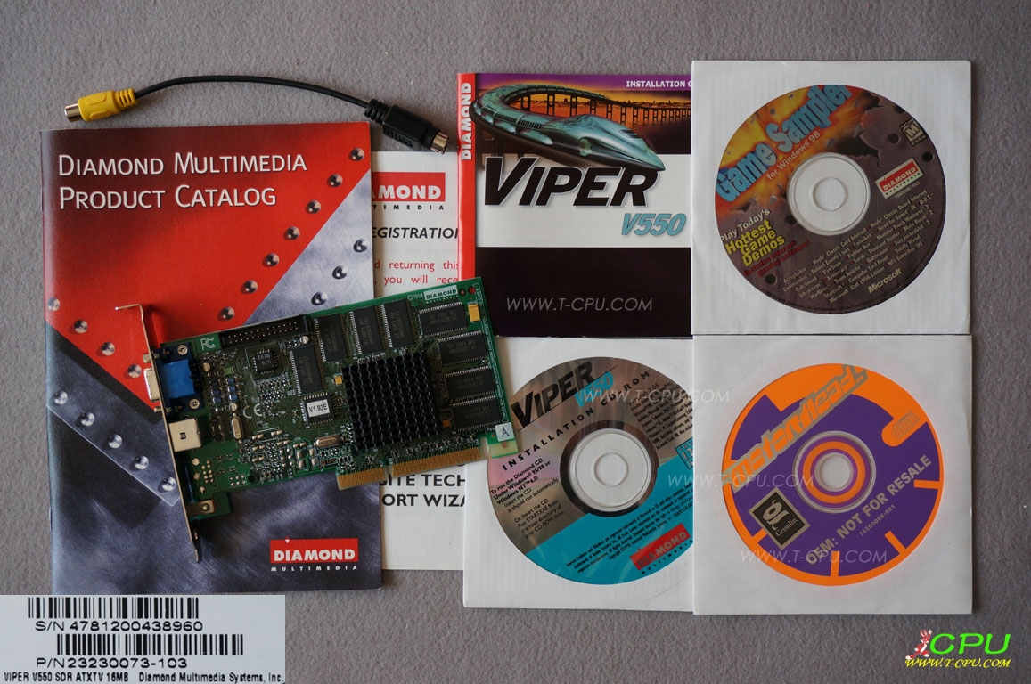 Diamond VIPER V550 TNT BOX