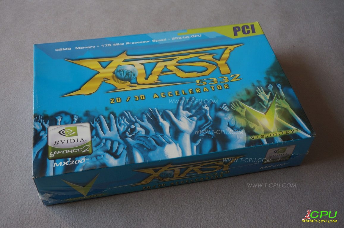 XTASY 2D3D accelerator 5332 NVIDIA GeForce 2 MX200