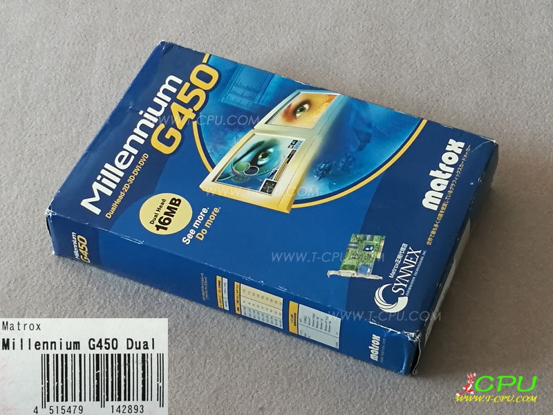 Matrox Millennium G450 16MB AGP BOX