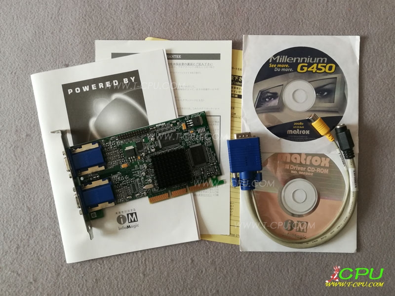 Matrox Millennium G450 DualHead 日本語版 32MB AGP BOX