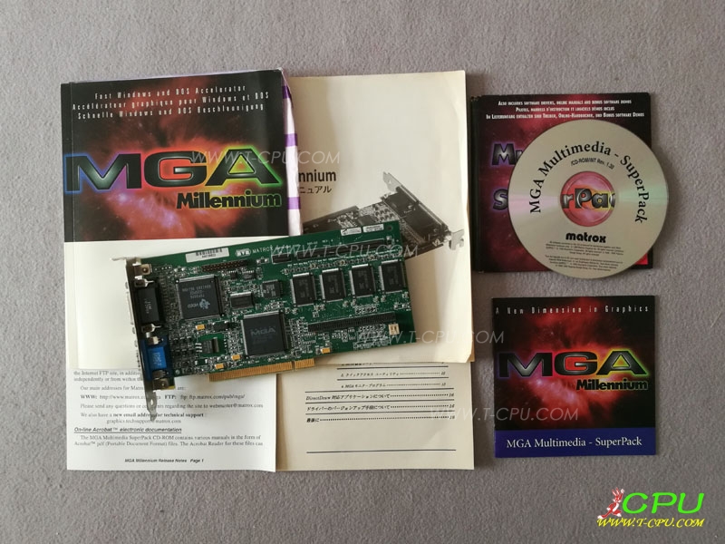 MATROX Millennium MGA-MIL/4/FE A