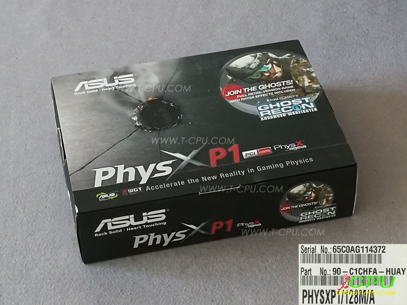 ASUS华硕 PhysXP1/12M/A NIB