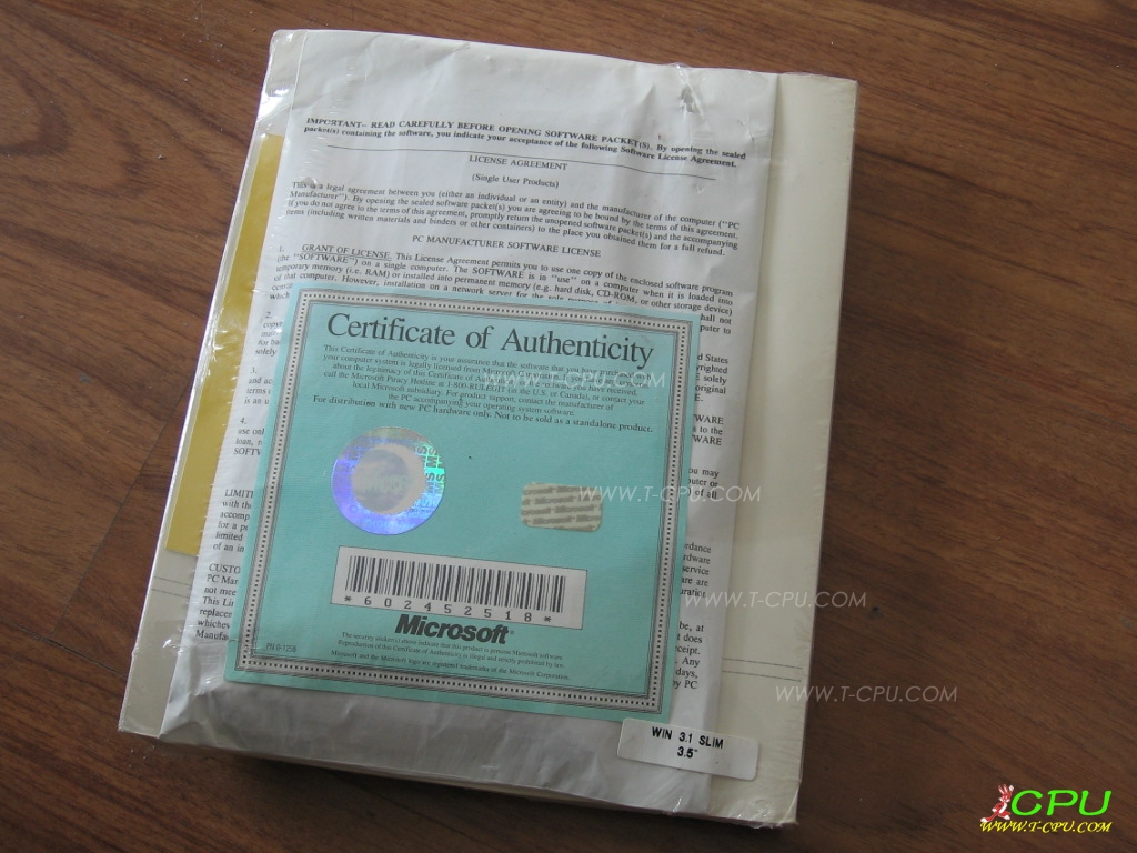 Windows 3.1 OEM NIB 2