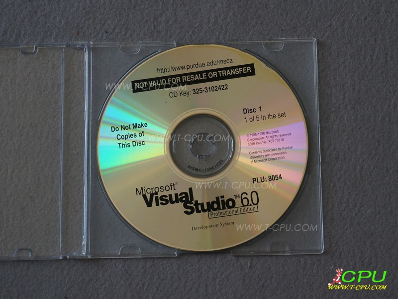 Microsoft Visual Studio 1 Professional Edittion 6.0