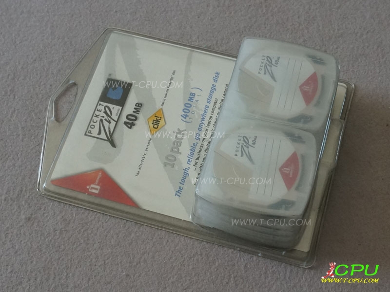 Iomega POCKET Zip 40M 10 pack NIB