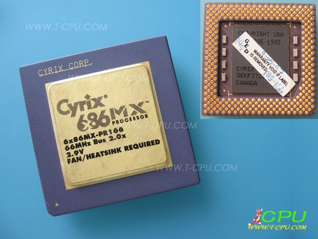 Cyrix 6x86MX-PR166 66 bad