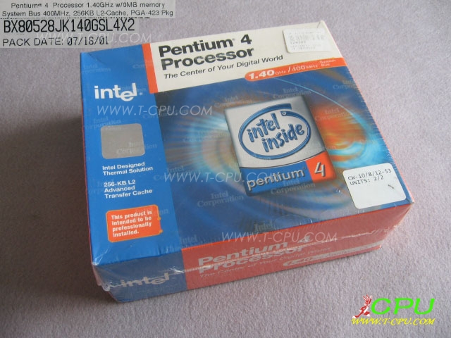 Intel BX80528JK1.40G SL4X2 NIB