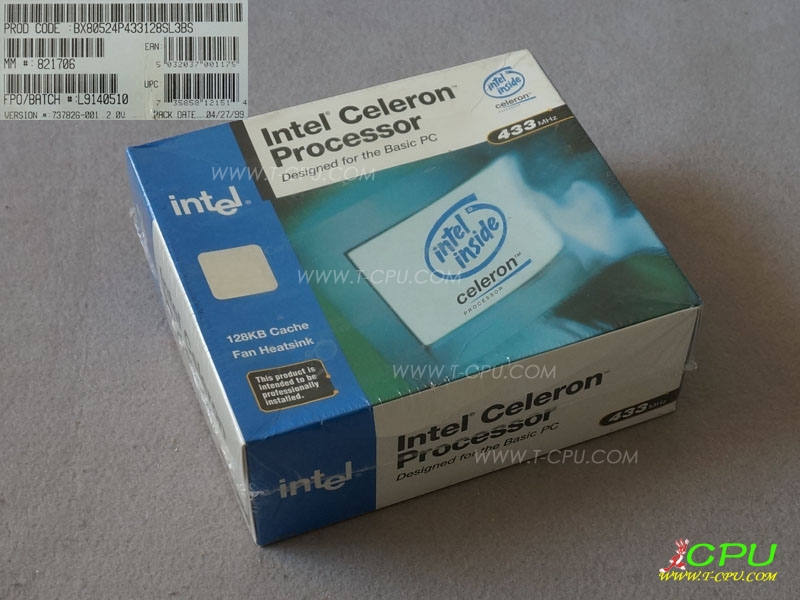 Intel BX80524P433128 SL3BS NIB