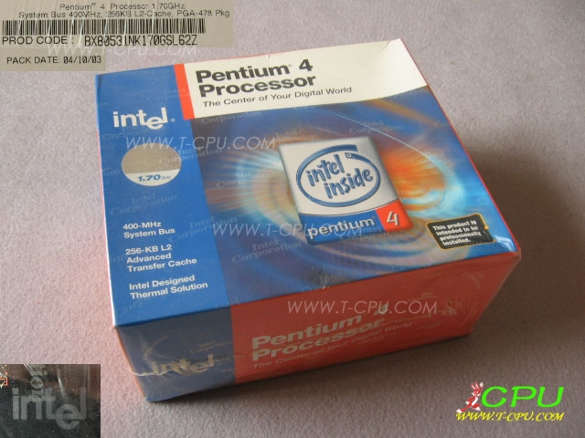 Intel BX80531NK170G SL62Z NIB