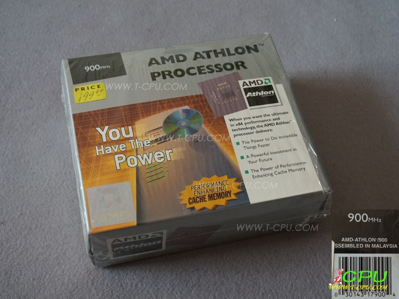 AMD ATHLON PROCESSOR 900MHz BOX 1