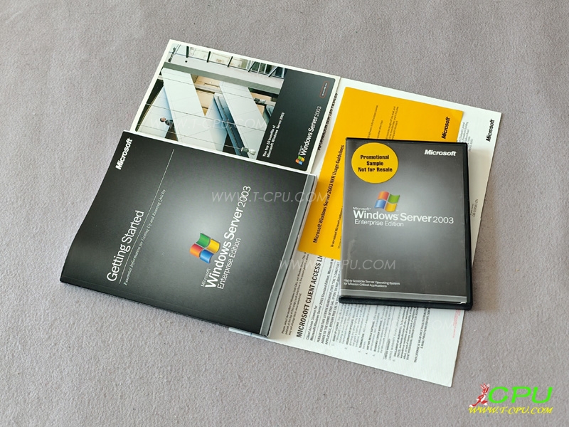 Microsoft Windows Server 2003 Enterprise Edition 25 CAL English Promo BOX1