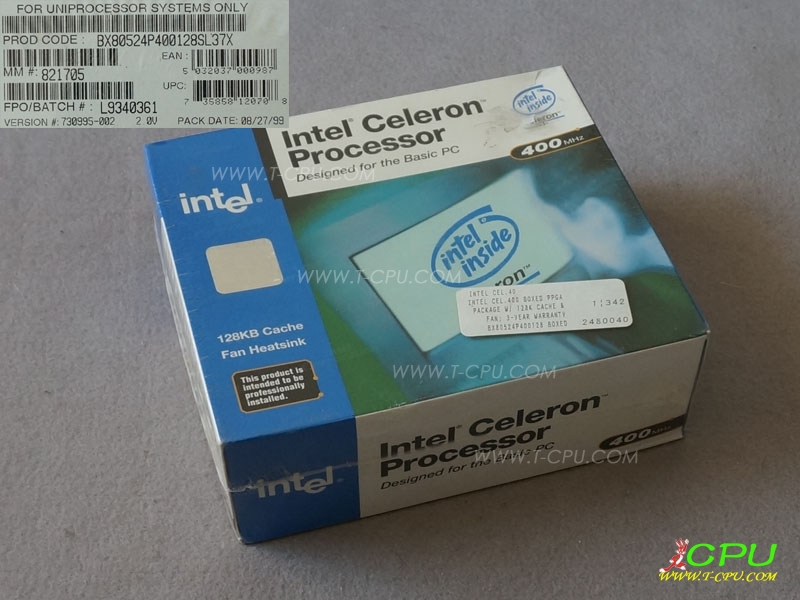 Intel BX80524P400128 SL37X NIB